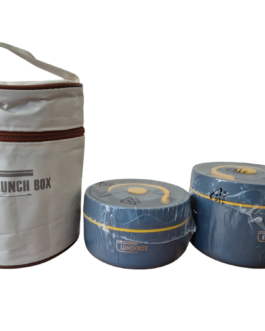 Lunch Box Backpack with Insulated Containers – Blue